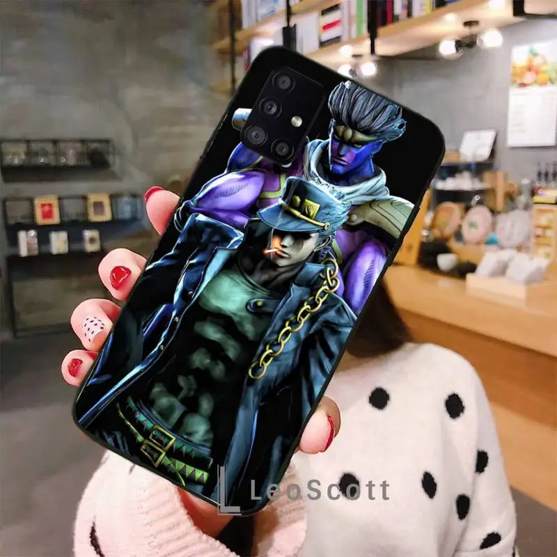 

Jotaro Kujo Jojo's Bizarre Adventure Phone Case For Samsung A40 A50 A51 A71 A20E A20S S8 S9 S10 S20 Plus note 20 ultra 4G 5G