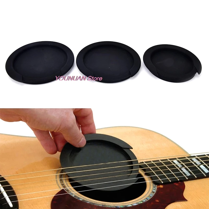 

8.6/10/10.2cm Silicone Acoustic Guitar Sound Hole Cover Classic Buster Cover