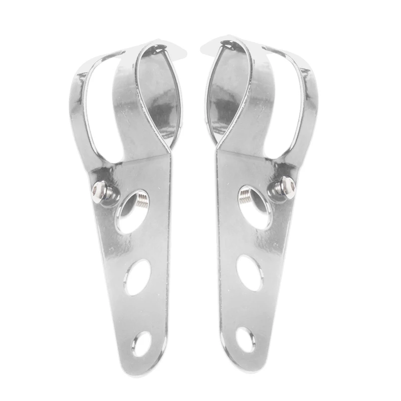 

1pcs New Universal 33-45mm Motorcycle Headlight Mount Bracket Fork Ears For Bobber Cafe Racer