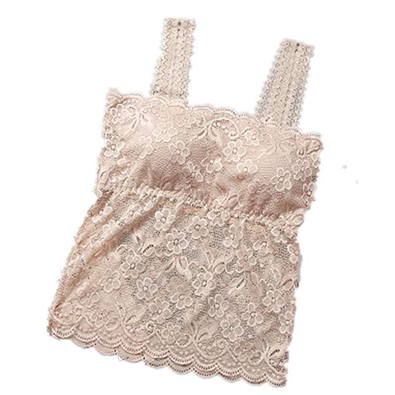 

Push Up Sexy Lace Tube Top Bralette Bandeau Underwear Bra Adjusted StrapsBrassiere Ropa interior sujetador Sous vetements femmes