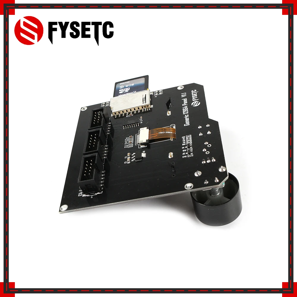 Плата FYSETC F6 V1.3 универсальное электронное решение VS SKR + универсальная 12864 панель