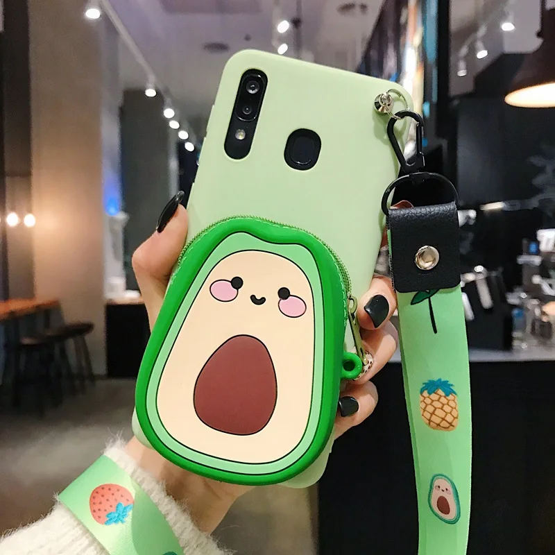 Матовый карамельный чехол для телефона из ТПУ с отделением монет samsung Galaxy A 80 70 60 50