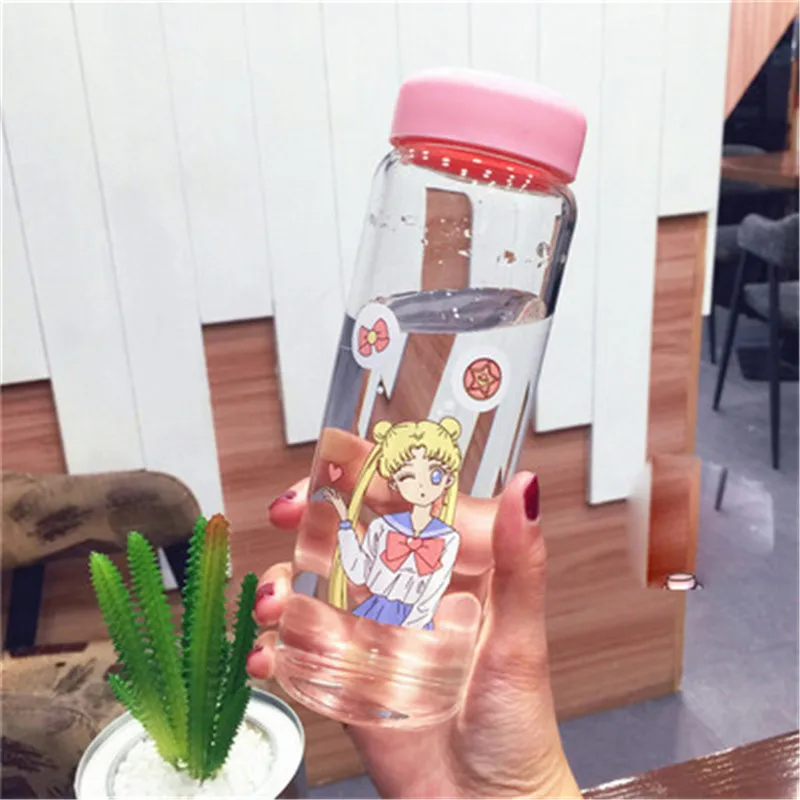 С рисунком из аниме Сейлор Мун для бутылки с водой костюмированной вечеринки