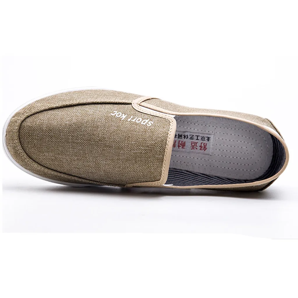 

SAGACE 39-44 Outdoor Shoes Men Canvas Shoes Casual Fashion Trend Slip On Men Shoes Sport Mens Shoes Footwear Hot Sale 2019