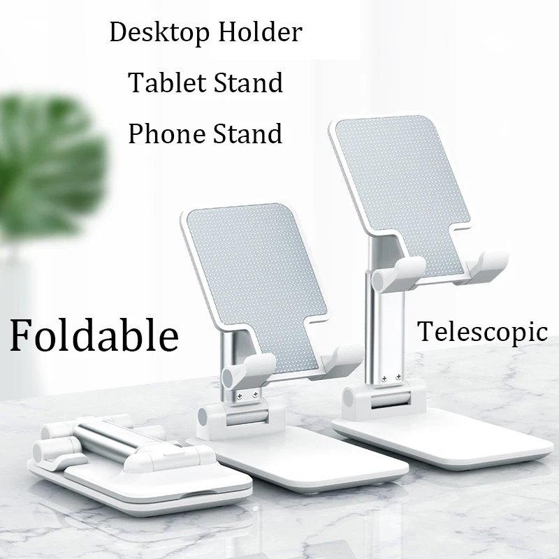 

Desktop Holder Tablet Stand For iPad Pro 11 10.5 10.2 9.7 mini For Samsung Xiaomi Huawei Foldable Tablet Stand Phone Holder