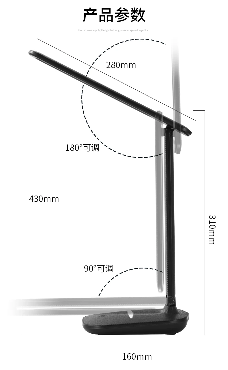 

Led Desk Lamps Eye-Protection Table Lamp Dimable Touch Night Light For Bedroom Bedside Reading,study lamp,DS-135