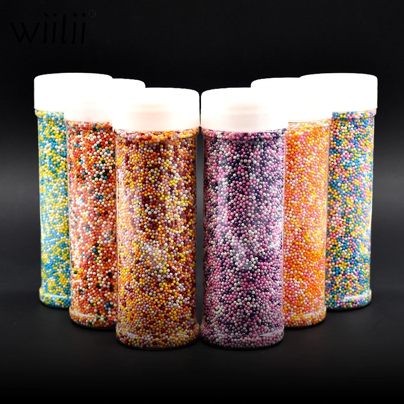 140 г цветные маленькие конфетные бусинки для украшения торта съедобные жемчужины