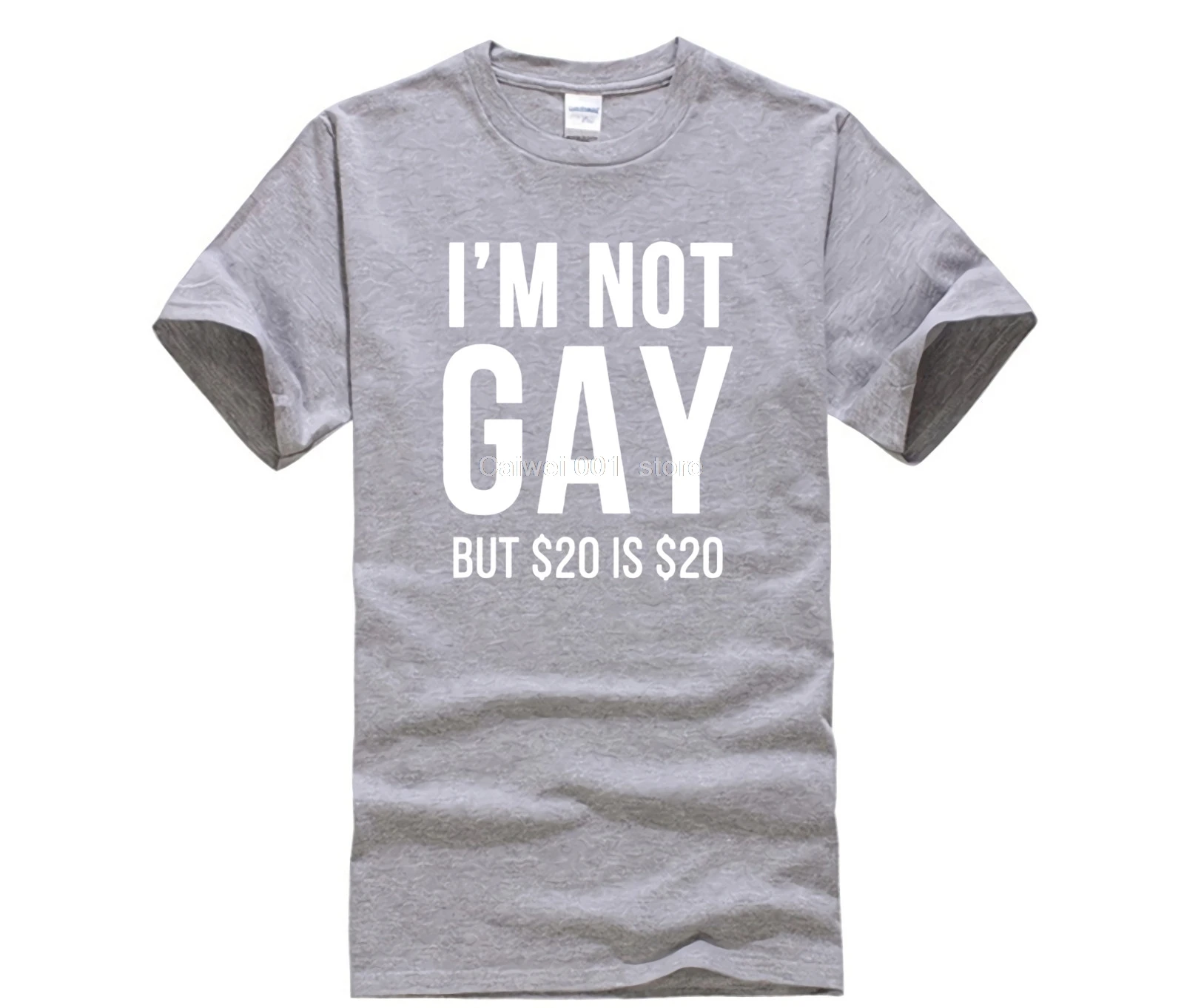 Футболка мужская с короткими рукавами I m Not простая Мягкая дышащая черная