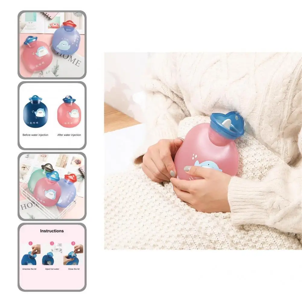 

Convenient Color Changing Mini Hot Water Bottle Warm Hand Treasure for Winter