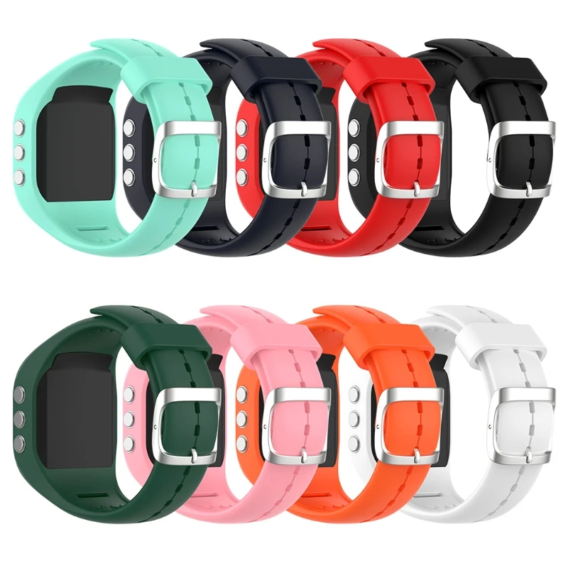 Replacement Soft Silicone WristBand Watch Band Strap for Polar A300 Replacement Sports Hand Bracelet for Fittness Athlete