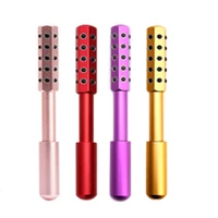 face lift roller double heads germanium stones facial massage hands body skin relaxation slimming beauty massager health care