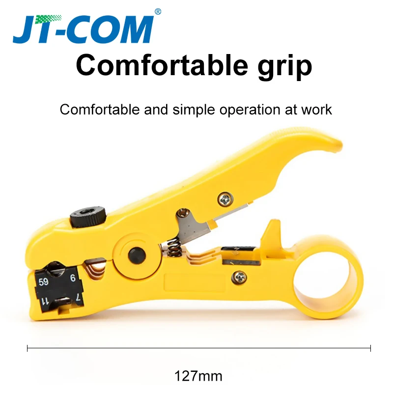 Многофункциональный инструмент для зачистки коаксиального кабеля