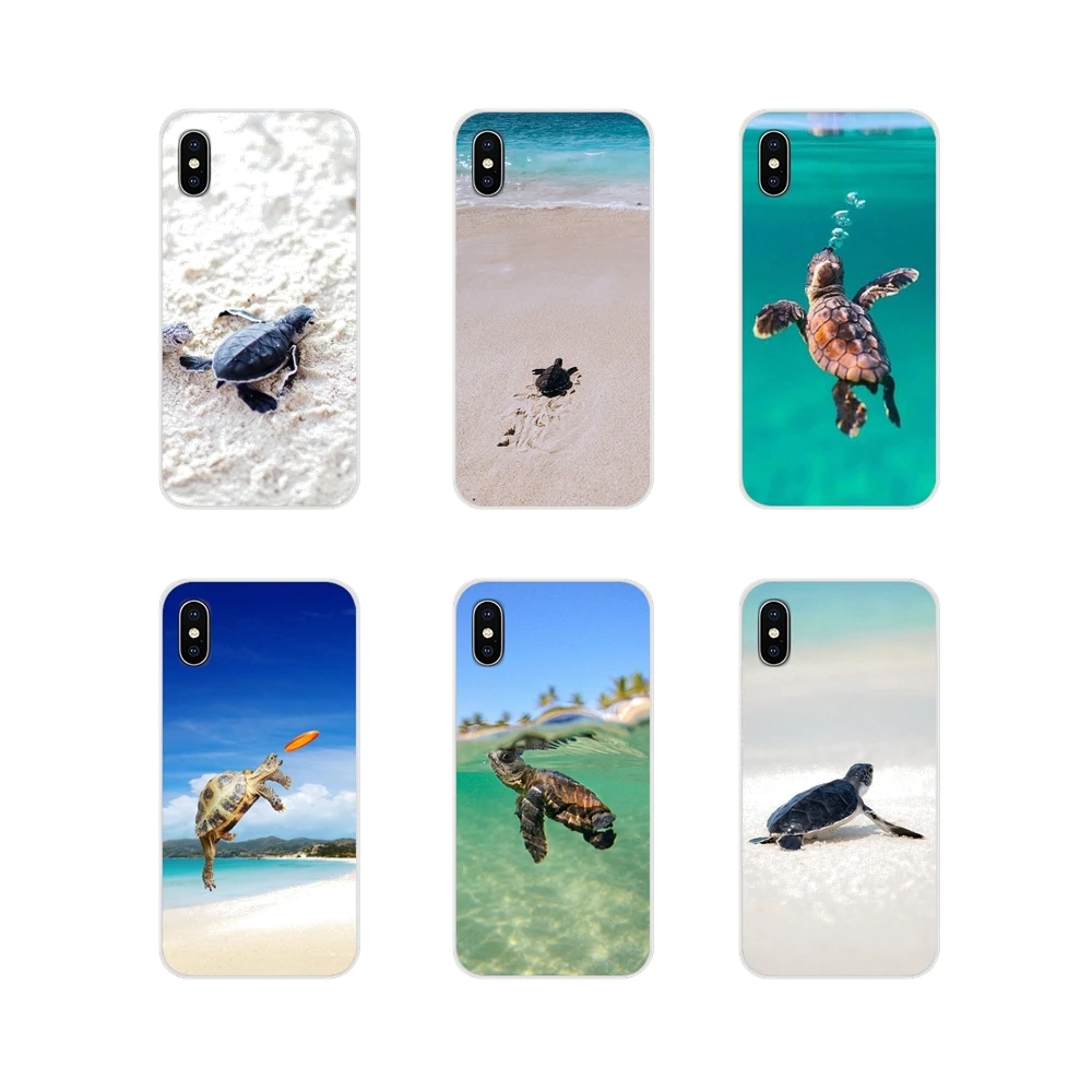 Аксессуары чехлы для телефонов милые маленькие Черепашки Xiaomi Redmi Note 3 4 5 6 7 8 Pro Mi Max