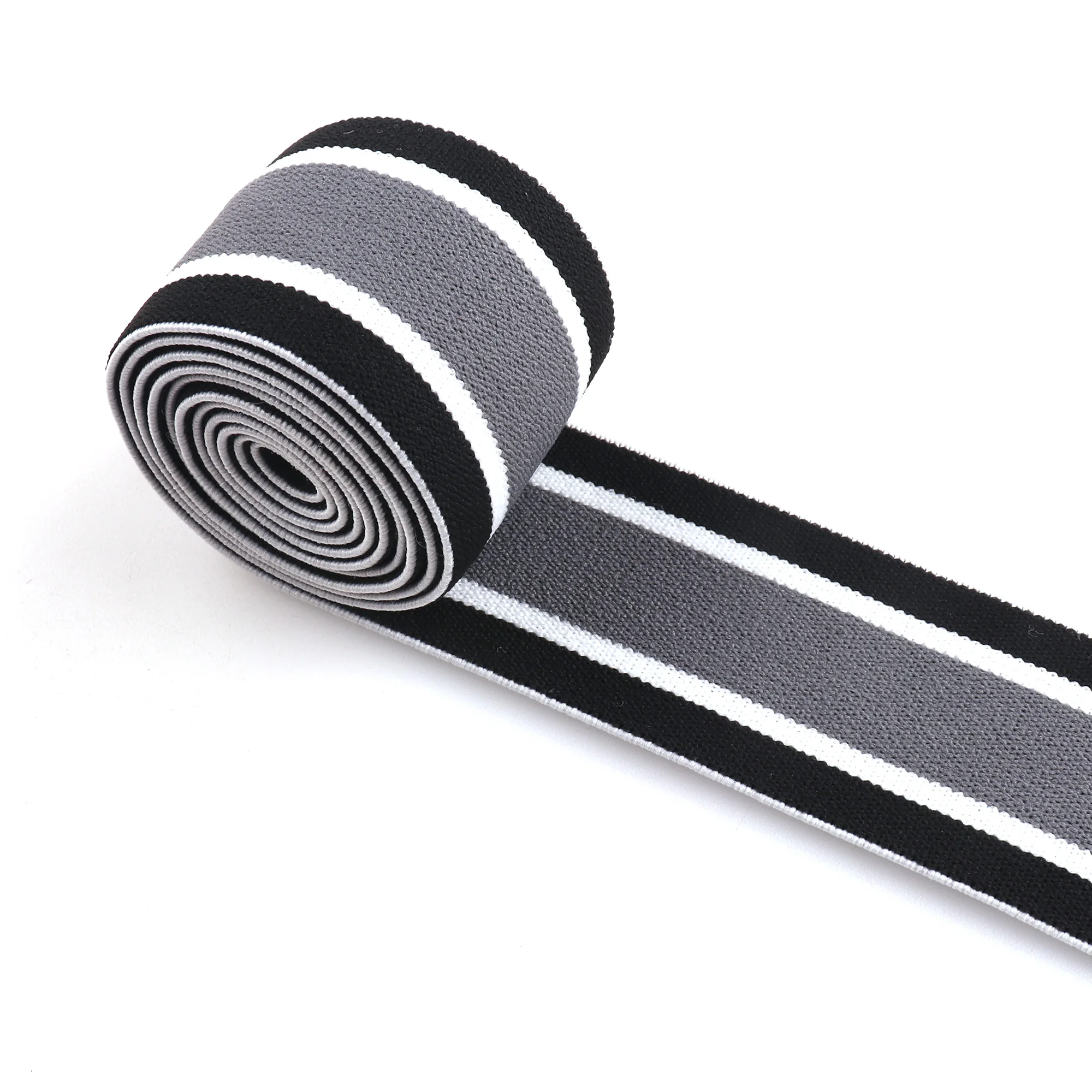 

Gray Color Elastic webbing Strap 3.8cm Stretchy Tape Elastic Band Skirt belt Clothes Accessories