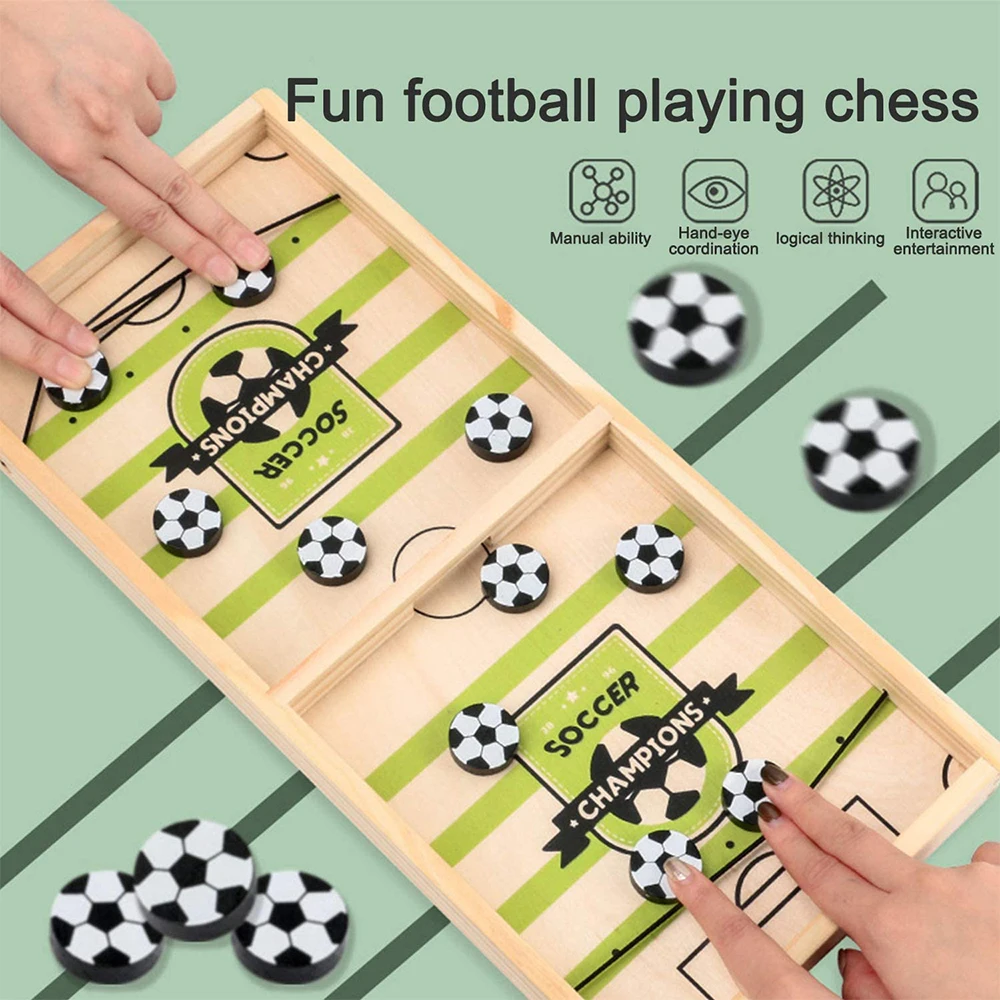 

Family Home Board Game Table Board Games Football Winner Games Fast Hockey Sling Puck Game Parent Child Interactive Party Toy