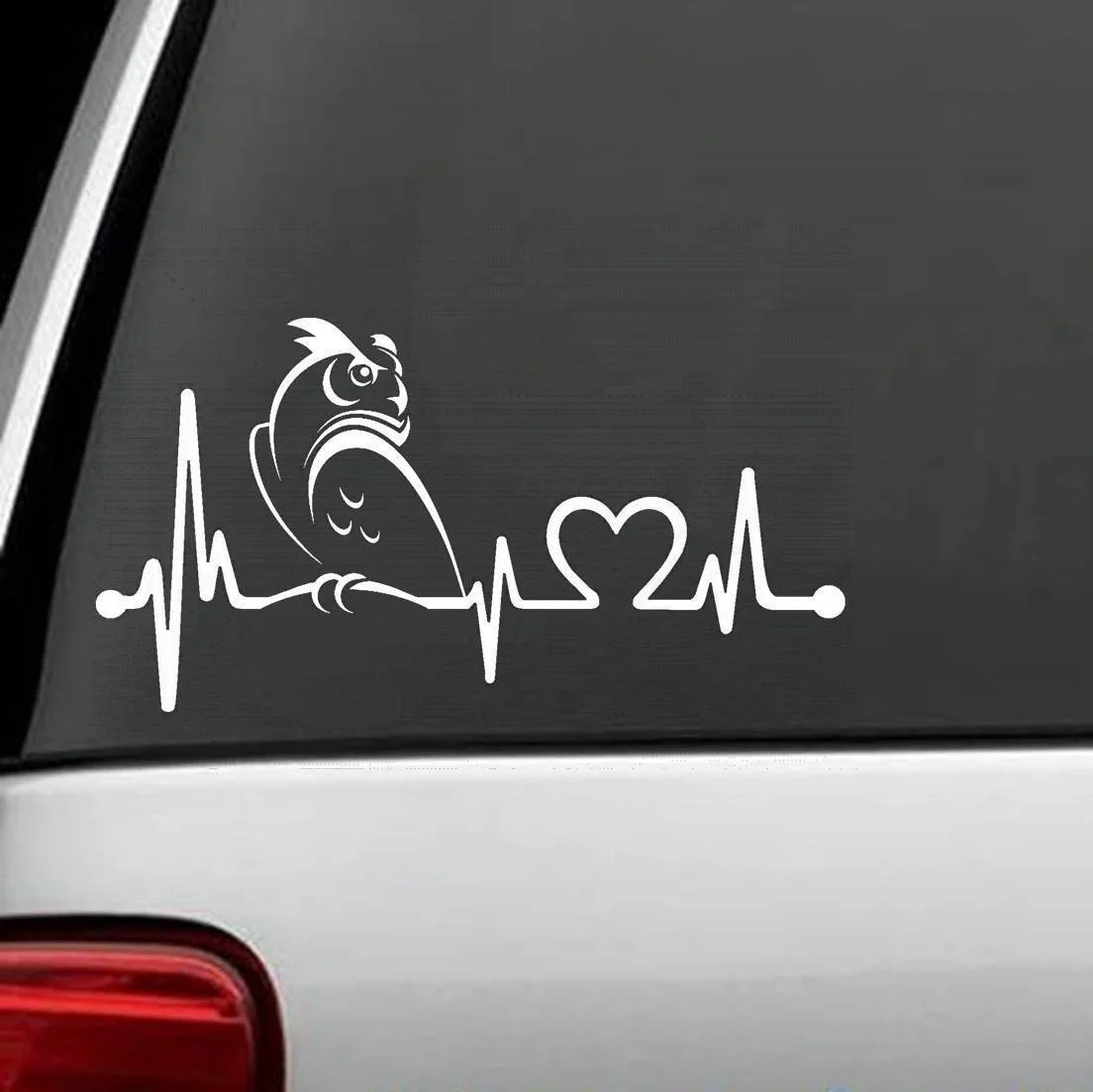 

Наклейка для стайлинга автомобилей с изображением совы сердцебиения