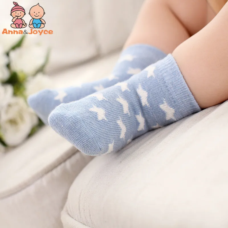 

5 Pairs/lot Baby Boys Girls Socks Cotton Stripe Soft Ventilation Sports Socks