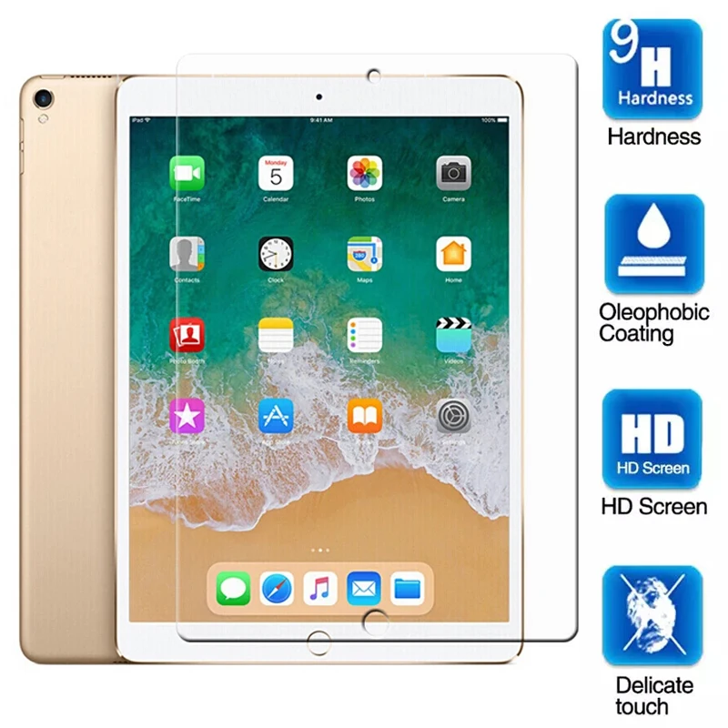 

9H HD Tempered Glass Film For iPad Air 4 3 2 1 Mini 5 6 Screen Protector For ipad Pro 11 10.9 9.7 10.2 9 8 7 th Protective Film