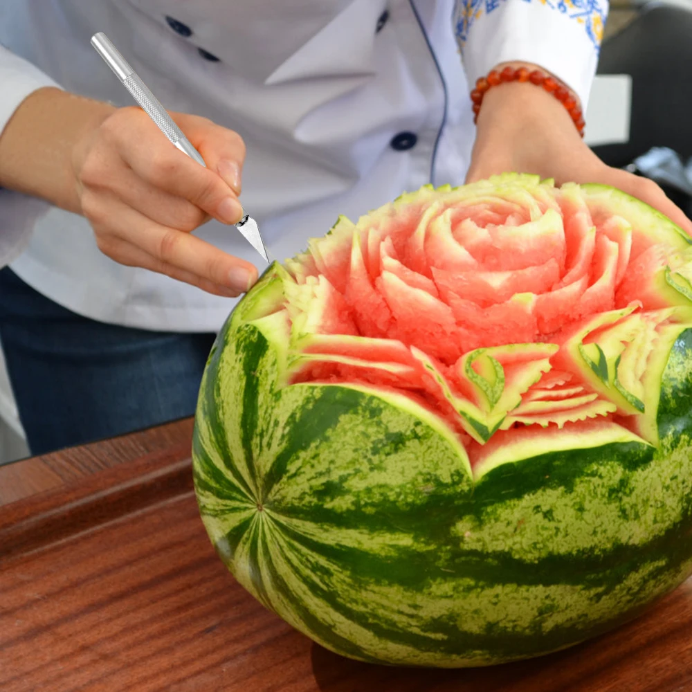 Нескользящий металлический нож ручной работы набор инструментов резак