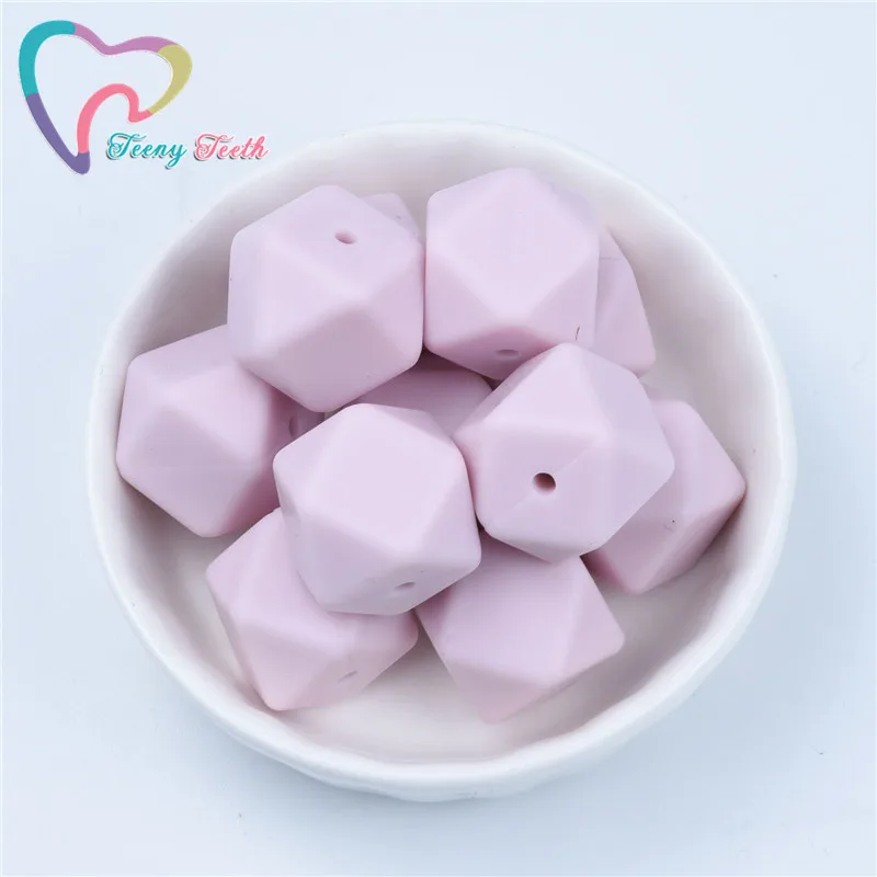 Teeny teeth 10 шт. пастельные мягкие розовые детские аксессуары силиконовые