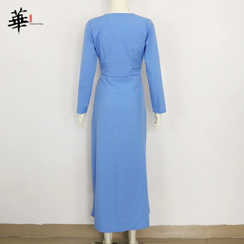 Женское платье с длинным рукавом осень 2020 женская одежда длинные платья для