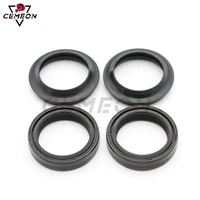 motorcycle front fork oil seal dustproof seal for fld dyna switchback 12 16 flhp police road king 07 13 flhpe p0lice road king