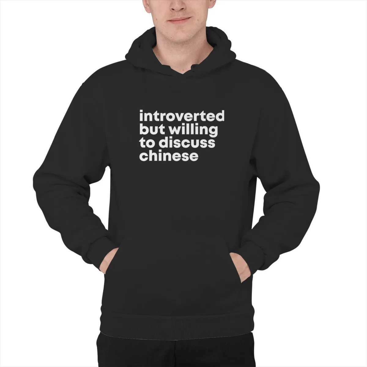 

Men's Hoodie Chinese wordsFashion Games Unisex Spring autumn Sweat Homme 40144