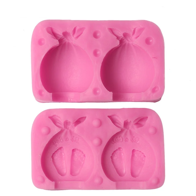 Силиконовая мини форма для украшения шоколадных тортов сделай