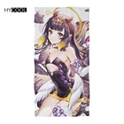 Всесезонные мягкие пляжные полотенца Holo live EN Gawr Gura Ninomae Inanis, дизайнерские спортивные полотенца для спортзала, плавания, серфинга, впитывающие банные полотенца для лица
