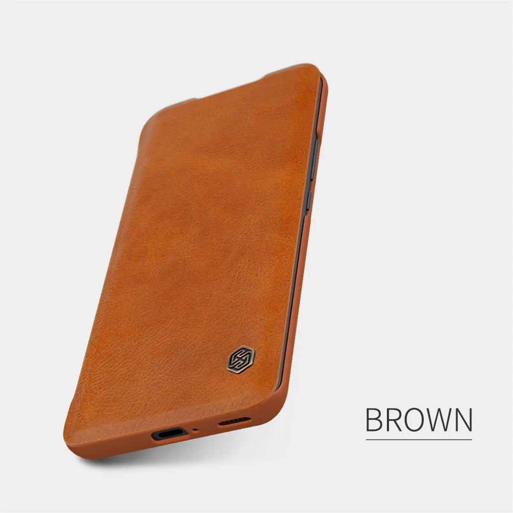 for xiaomi mi 11 flip case nillkin qin vintage leather flip cover card pocket wallet book cases for xiaomi mi11 phone bags free global shipping