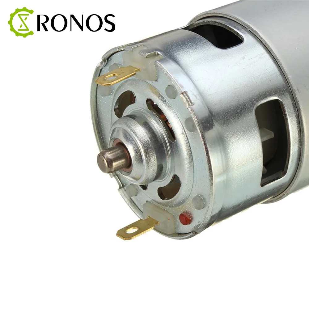 775 DC Мотор DC 24V 10000 RPM шарикоподшипник большой крутящий момент высокой мощности Низкий уровень шума Горячая электронный компонентный двигатель