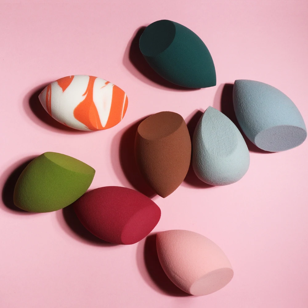 1 шт. косметическая пуховка для пудры мягкая женская косметика влажная Тональная