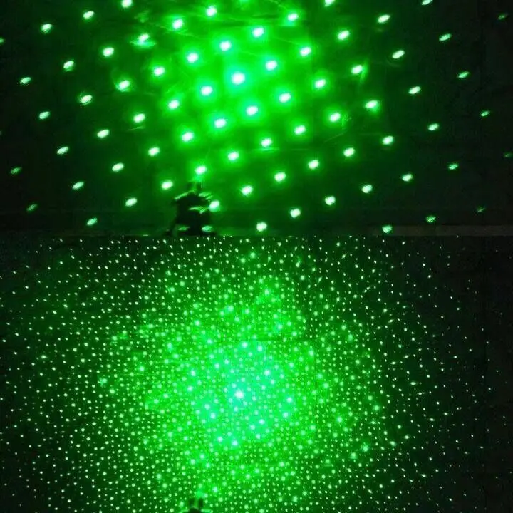 Перезаряжаемый двухцветный лазерный Звездный небесно-зеленый и синий фонарик