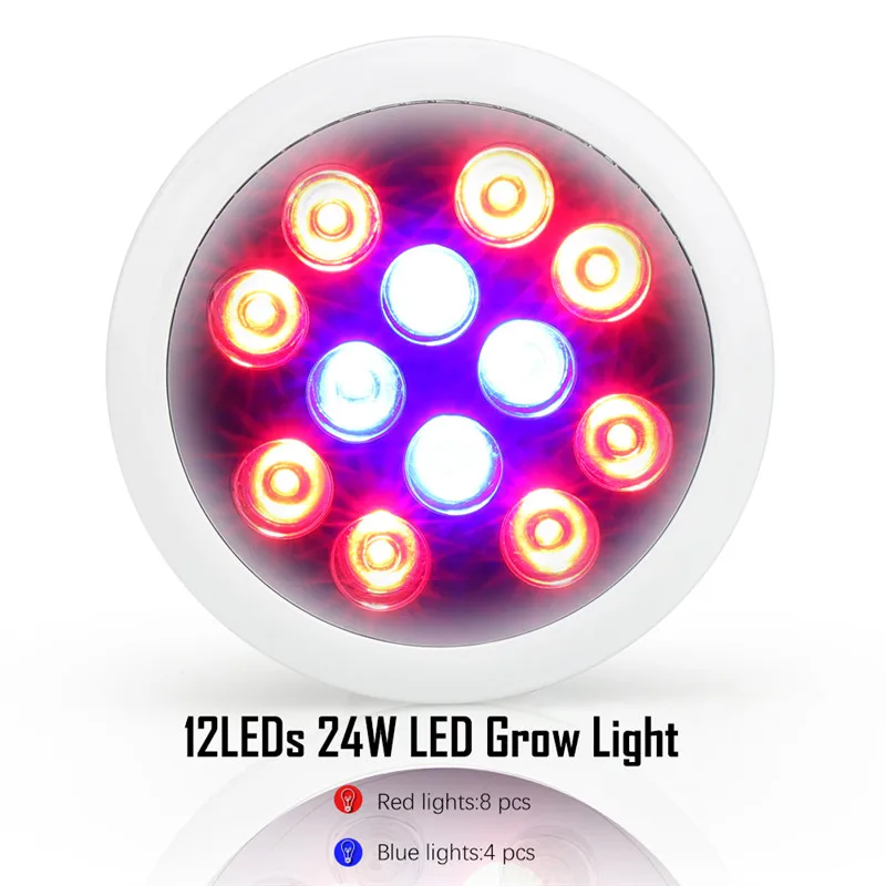 Светодиодная лампа для роста растений полного спектра 1 8 шт.|Промышленные