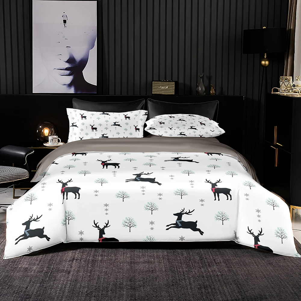 Комплект постельного белья с милым рисунком кролика пододеяльник 200x200