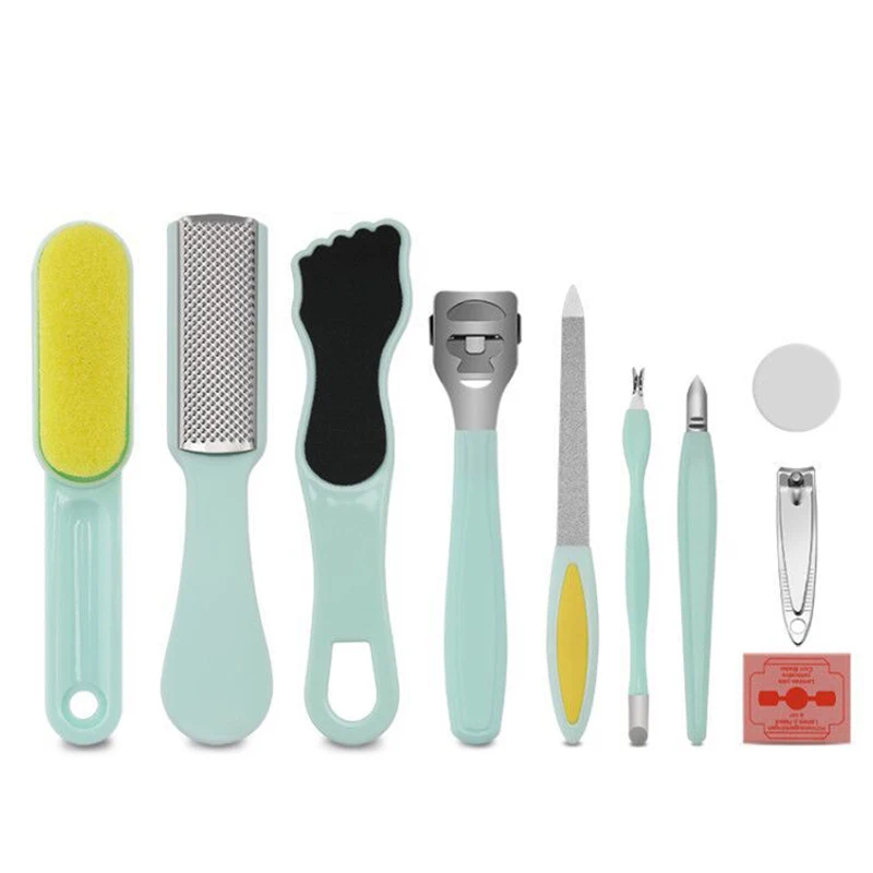 Набор для маникюра и педикюра комплект из 10 шт./компл. пилок ухода за ногами