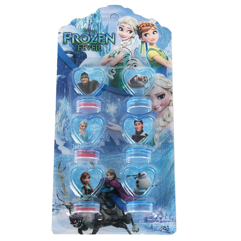 6pcs Disney Frozen Elsa Princess Seal Stamper Teacher Stamp Set Craft Stamps Stationery Party Supplies Girls Favors Gifts | Дом и сад