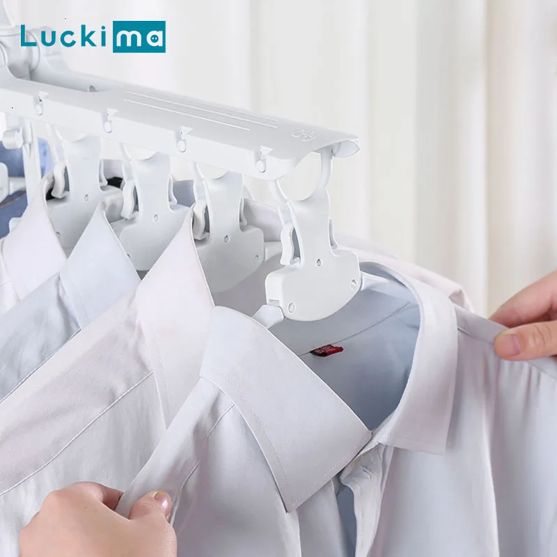 Многофункциональная складная вешалка творческая большая емкость переносная для