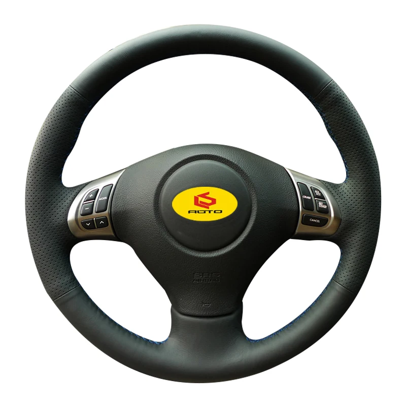 Оплетка на руль для Subaru Forester 2008 2012 Impreza 2011 Legacy 2010 Exiga 2 Тампа do volante do|Чехлы руль| |