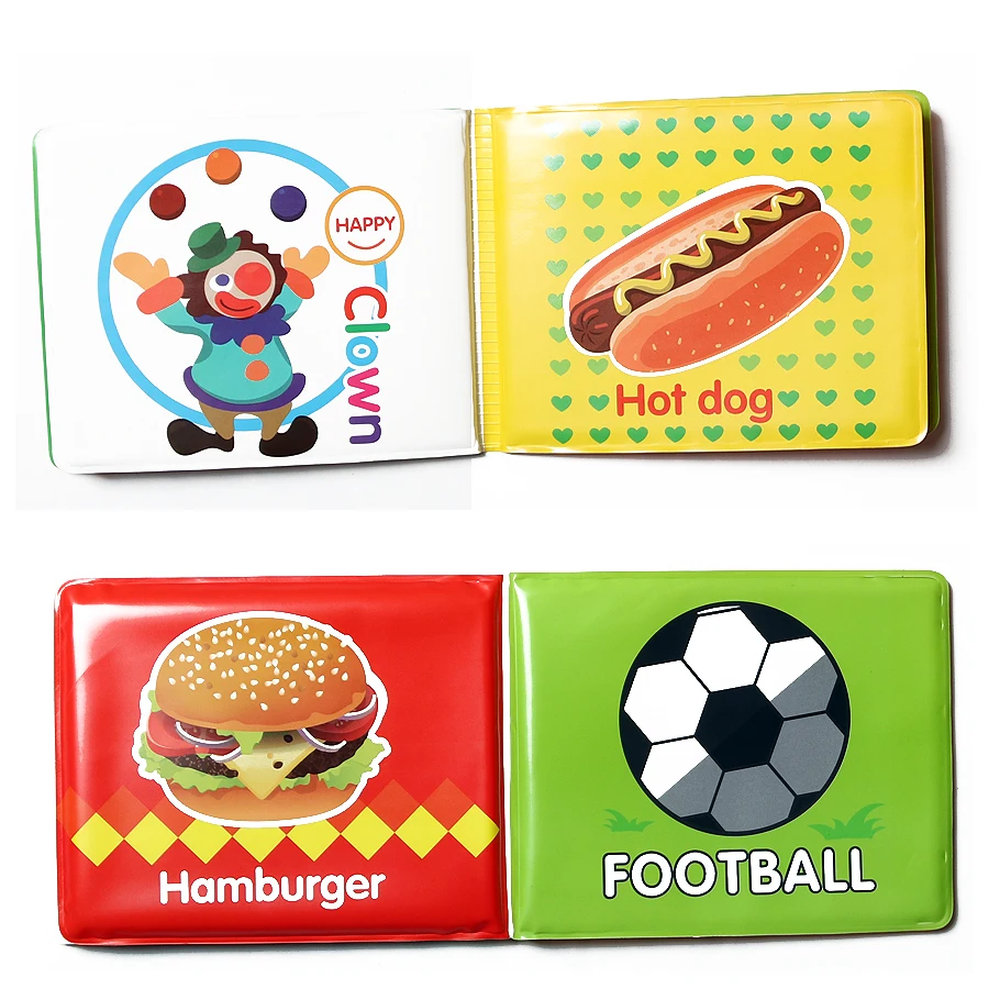 Детские Игрушки для ванны Мягкие Водонепроницаемые книги обучающие и