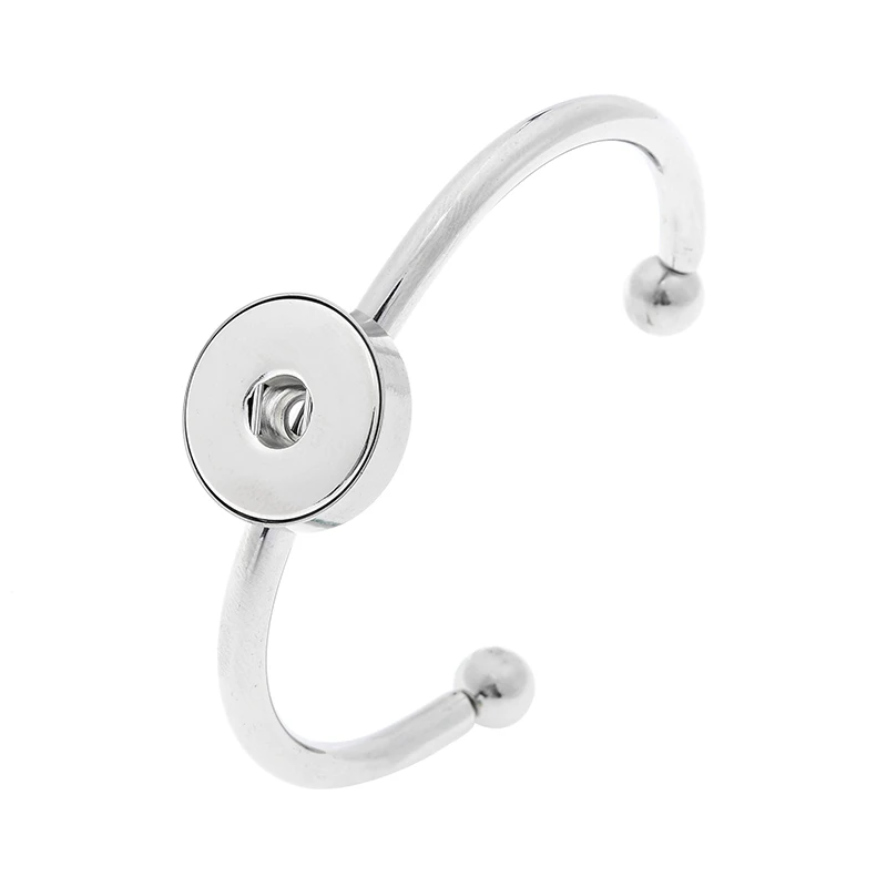 Новые настоящие браслеты из нержавеющей стали 18 мм браслет с защелкой для женщин