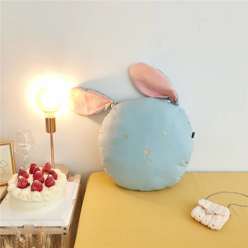 Детская подушка хлопок Мультяшные животные кролик для новорожденных детская