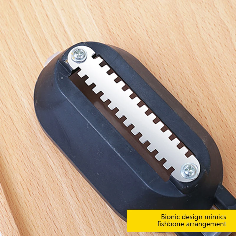 

1Pc Knife Skinner Seafood Tool Kitchen Accessories Stainless Steel Fish Scale Remover With Lid Cleaning Fish Skin home gadgets