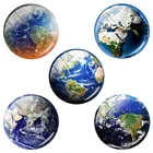 Модные стеклянные кабошоны с изображением планеты и земли JOINBEAUTY 12 мм15 мм16 мм18 мм20 мм25 мм, аксессуары для рукоделия, украшения своими руками DR241