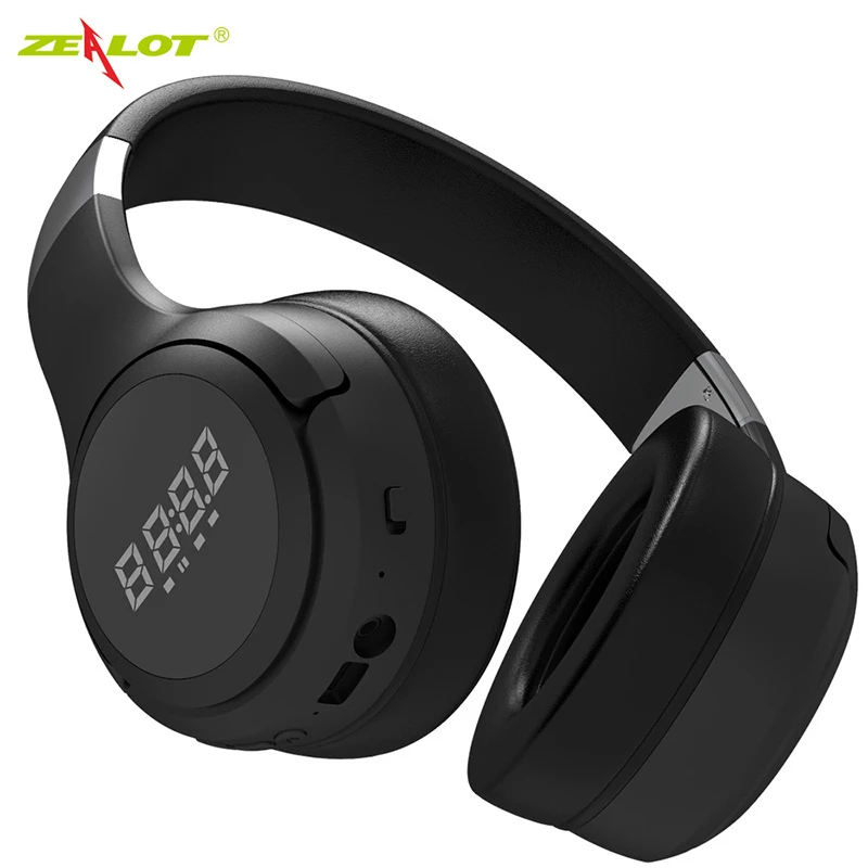 Bluetooth гарнитура ZEALOT B28 складная с ЖК дисплеем|Наушники и гарнитуры| |