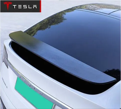 ABS заднее крыло багажника выступ Спойлеры (углеродного волокна) цвет подходит для