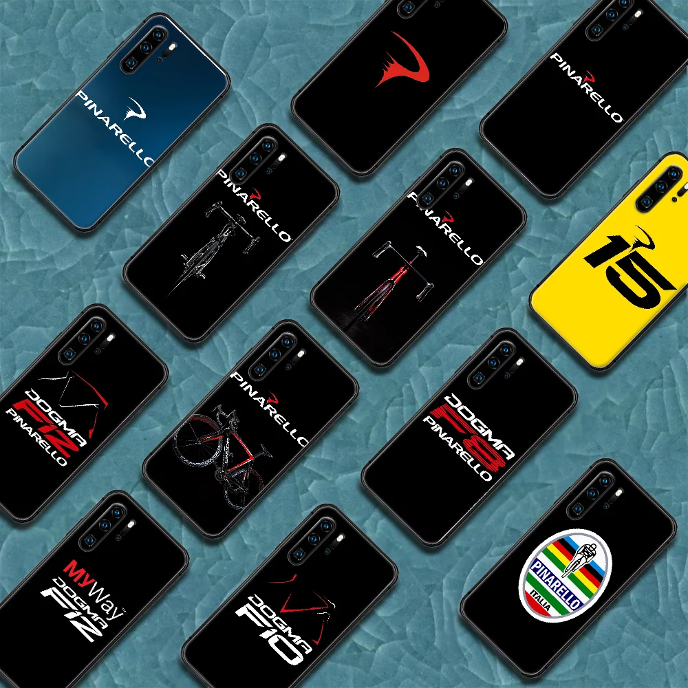 

Italian Bicycle Brand Pinarello Phone Case For Huawei P Mate 10 20 30 40 Pro Lite Smart 2019 2021 black Cell 3D Etui Painting