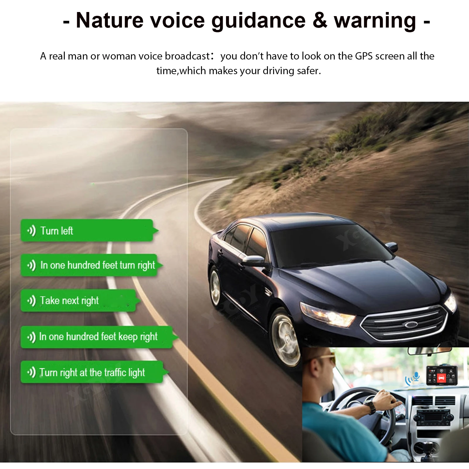 Фото GPS-навигатор XGODY X4, для грузовика, 9 дюймов, 256 Мб, 8 ГБ, Bluetooth, навигатор, GPS, спутниковая навигация, FM, камера заднего вида, Россия, 2020, Карта Европ... №4