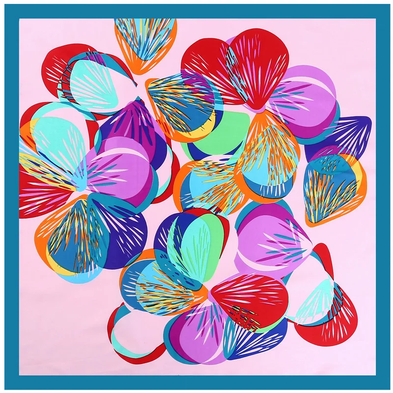 

2020 60x60 многоцелевой женский Шелковый саржевый шарф атласный квадратный галстук повязка для волос женский платок женское полотенце шаль