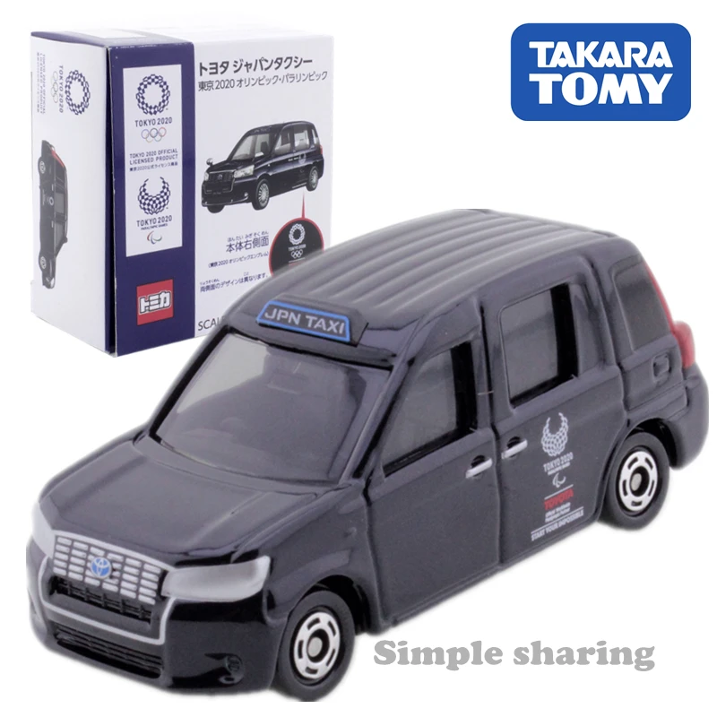 

Takara Tomy Tomica Токио 2020 Олимпийские игры 1/62 японская машинка такси миниатюрные литые детские игрушки